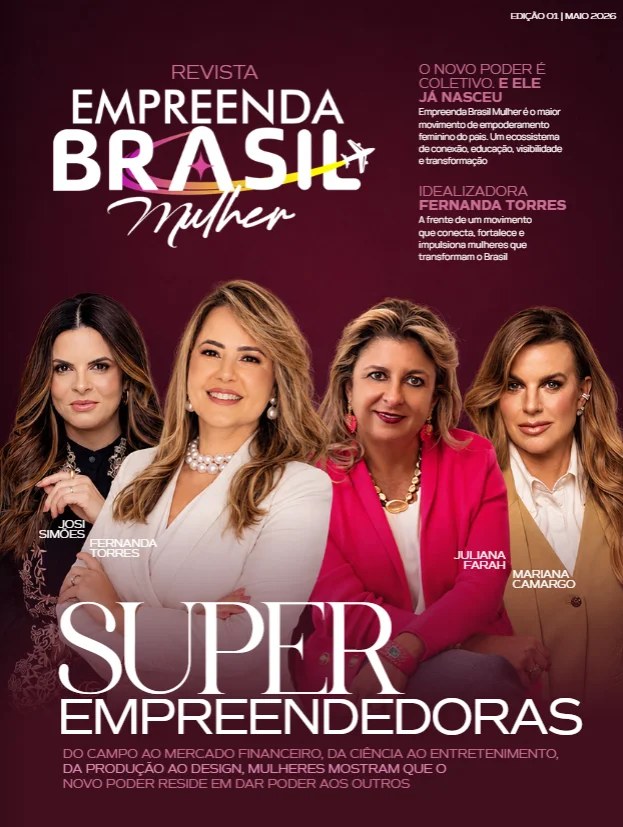 Capa da Revista Empreenda Brasil Mulher